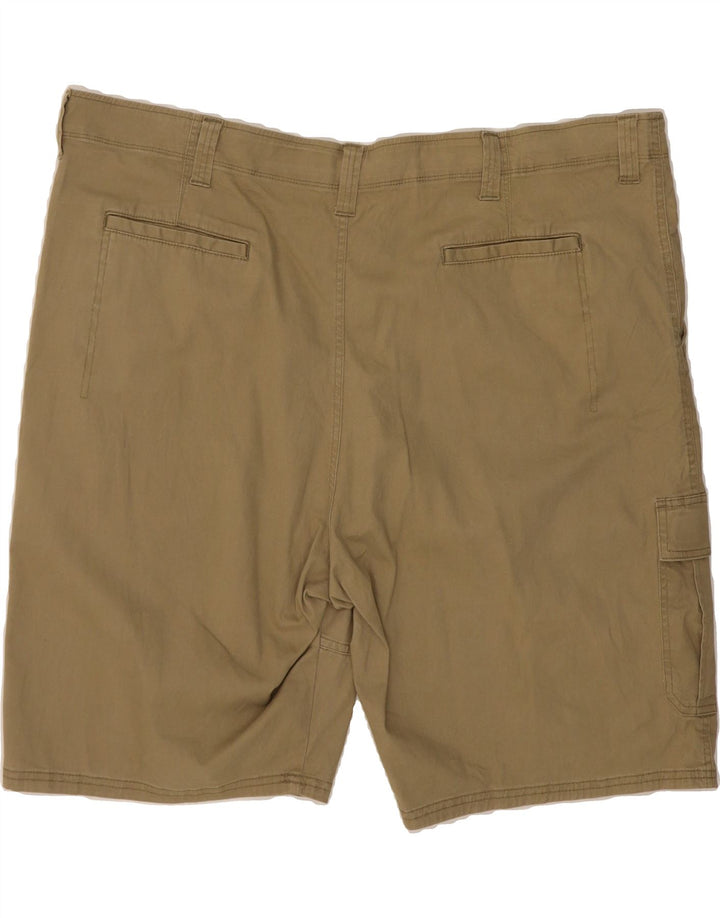 WRANGLER Mens Relaxed Fit Cargo Shorts W48 4XL Beige Cotton Vintage Wrangler and Second-Hand Wrangler from Messina Hembry 