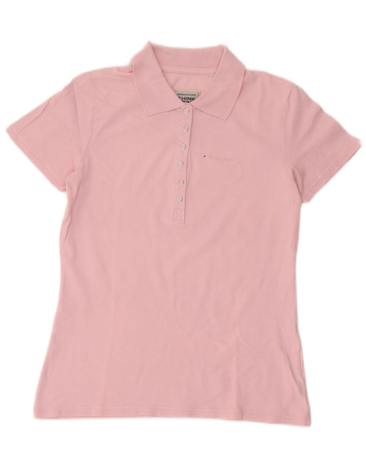 Camisa polo feminina Think Pink UK 14 grande