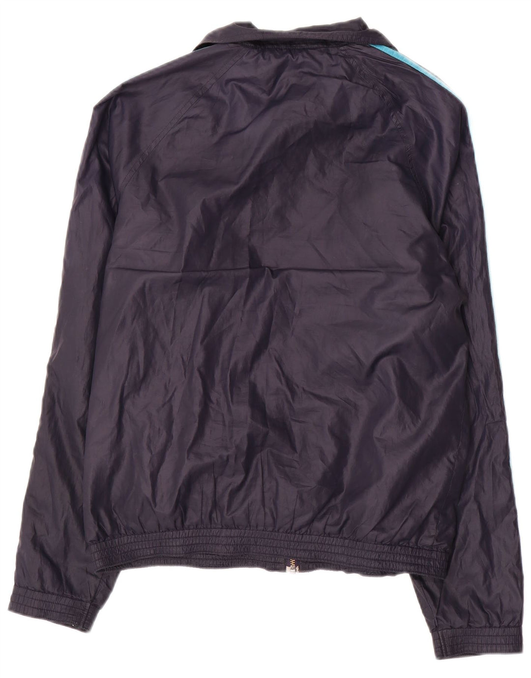 Jaqueta masculina de treino Fred Perry pequena azul marinho poliéster