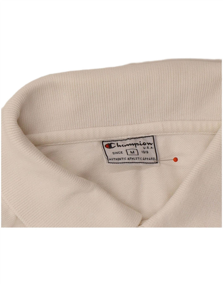 Camisa polo masculina CHAMPION médio branco