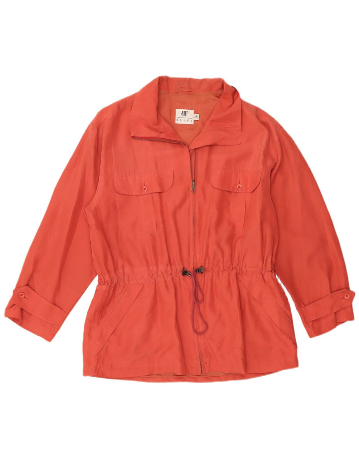 Jaqueta utilitária feminina Belfe IT 48 XL laranja seda