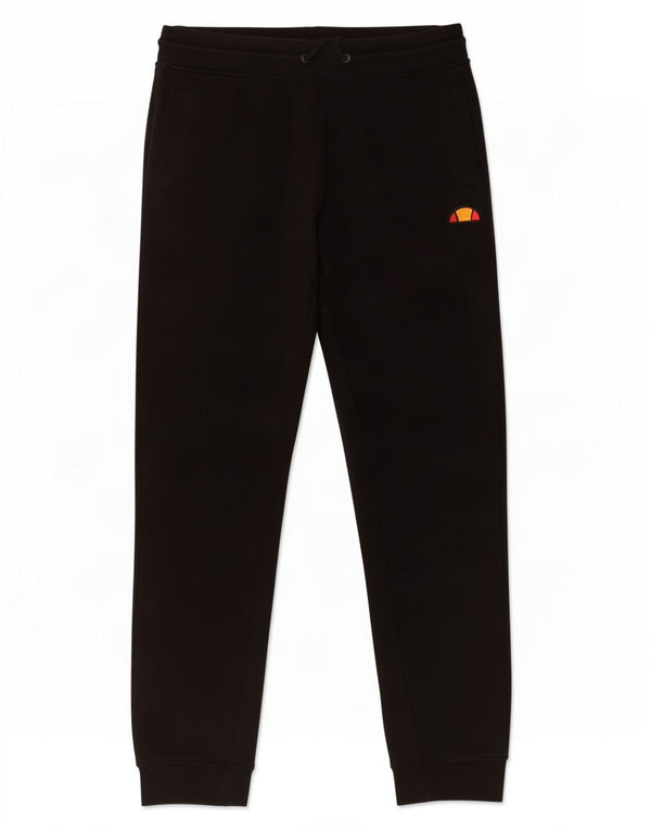 Calça de treino masculina Ellesse Joggers pequeno algodão preto