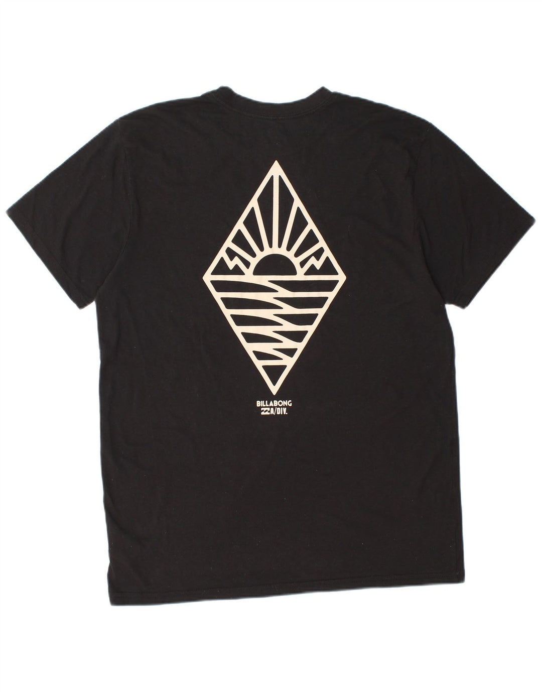 Camiseta masculina Billabong Recycler Graphic grande poliéster preto