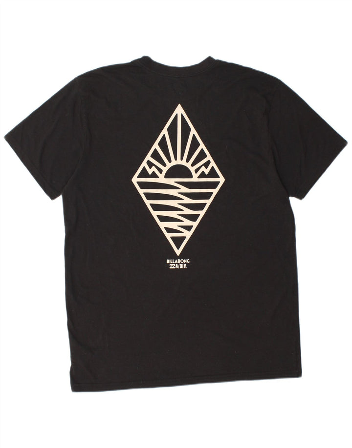 Camiseta masculina Billabong Recycler Graphic grande poliéster preto