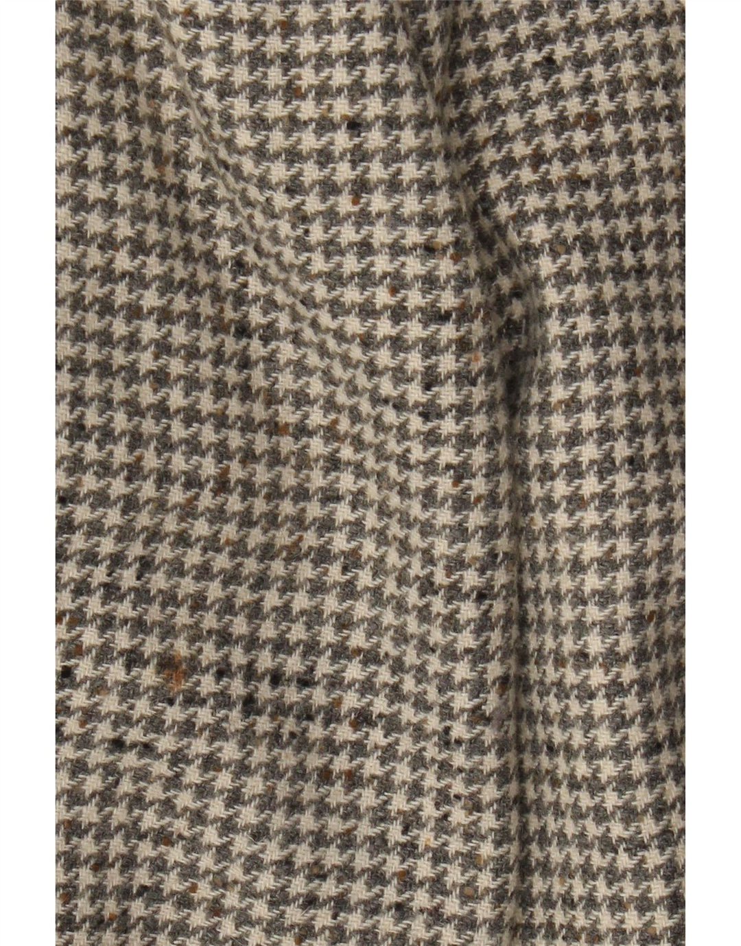 Jaqueta blazer masculina de 2 botões Division Vogue UK 38 cinza médio Houndstooth