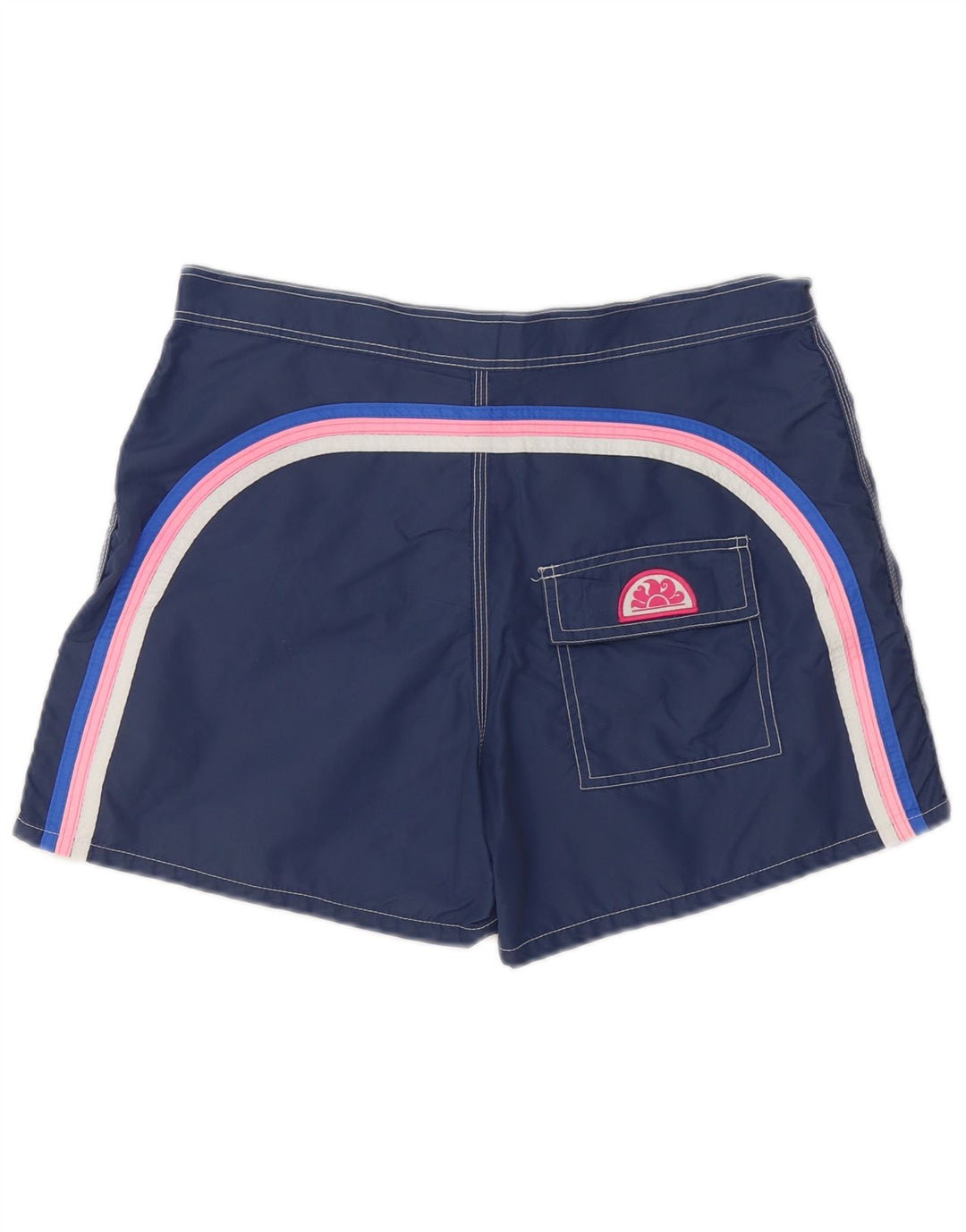 Shorts de natação masculino Sundek médio azul marinho nylon
