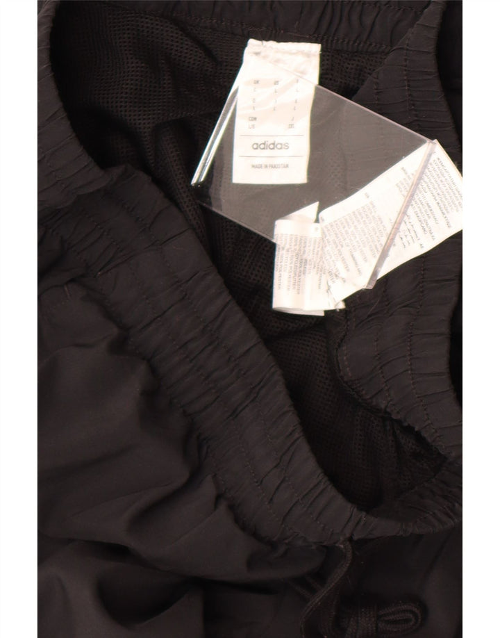 Adidas Mens Treino Calças Joggers Grande Poliéster Preto