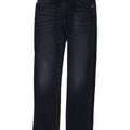 Calça jeans reta feminina Armani Exchange W28 L32 algodão azul marinho