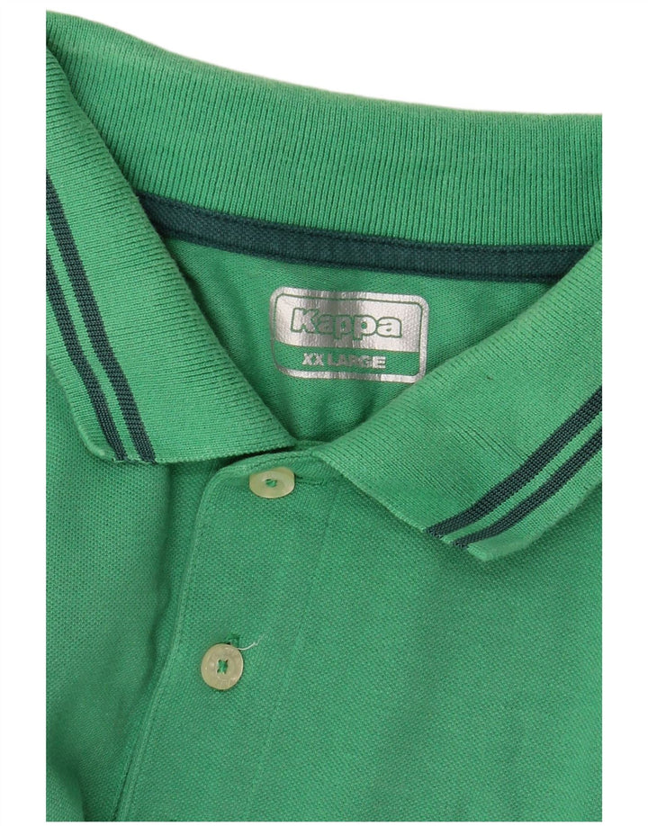 Camisa polo masculina Kappa 2XL verde