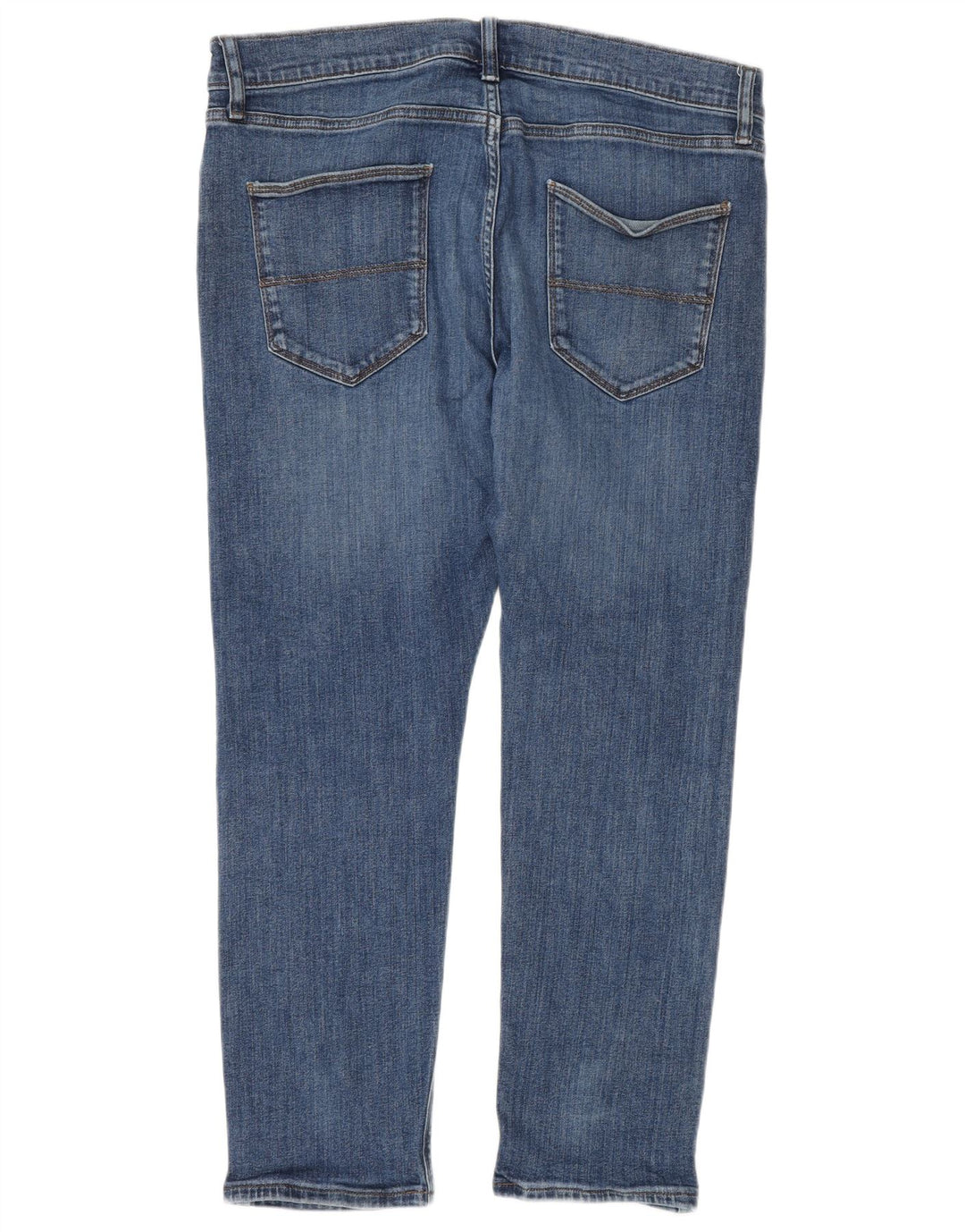 Marks & Spencer Mens Jeans Slim W34 L27 Algodão Azul