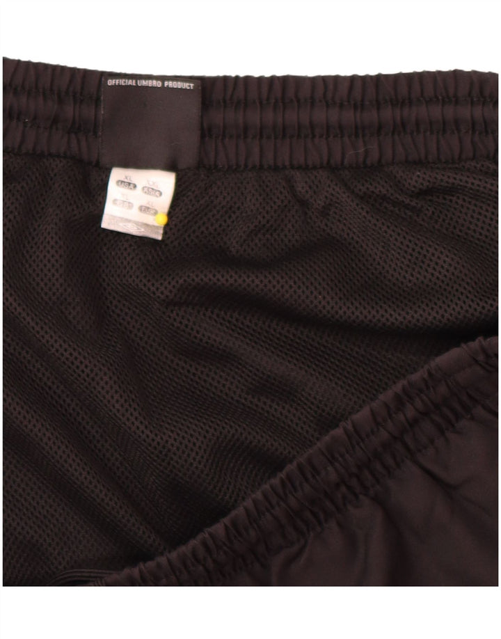 Umbro Mens Sport Shorts XL Poliéster Geométrico Preto