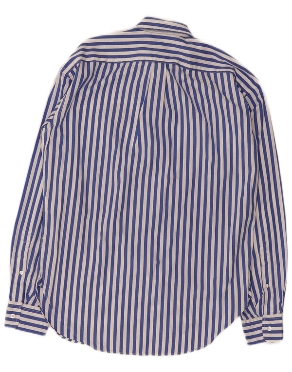 Camiseta feminina Polo Ralph Lauren US 0 XS azul listrada de algodão