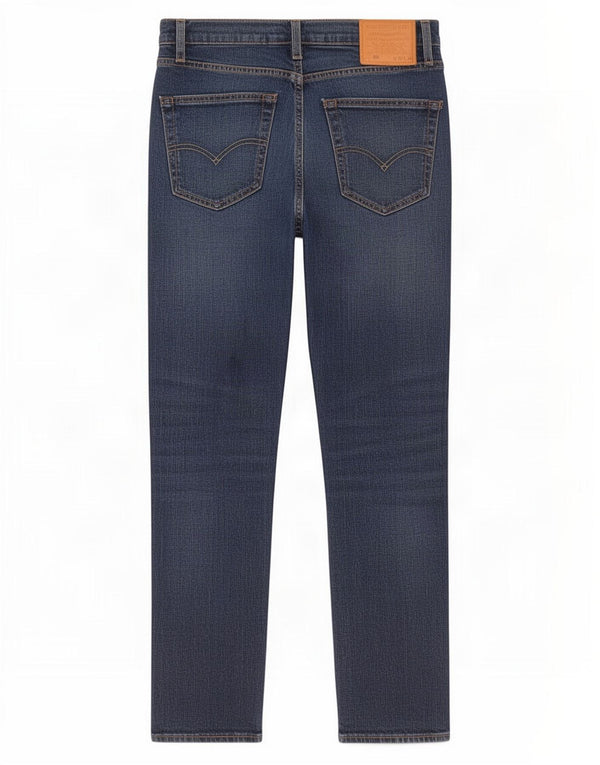 Levi's Mens 502 Tapered Jeans W32 L32 Blue Cotton