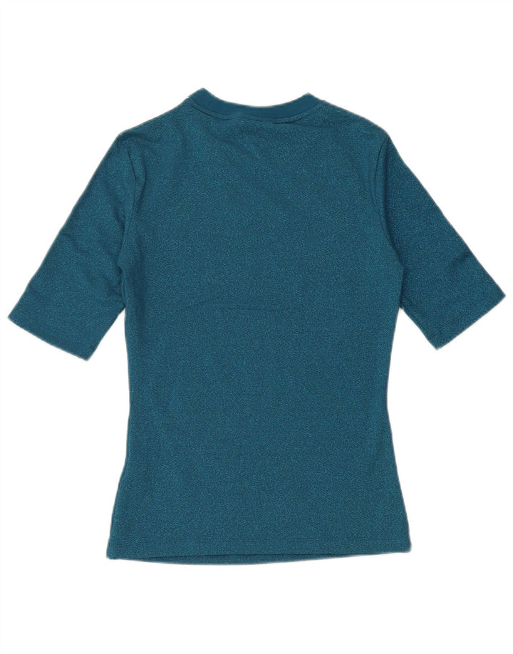 Camiseta Adidas Feminina Top UK 6 XS Azul Poliéster