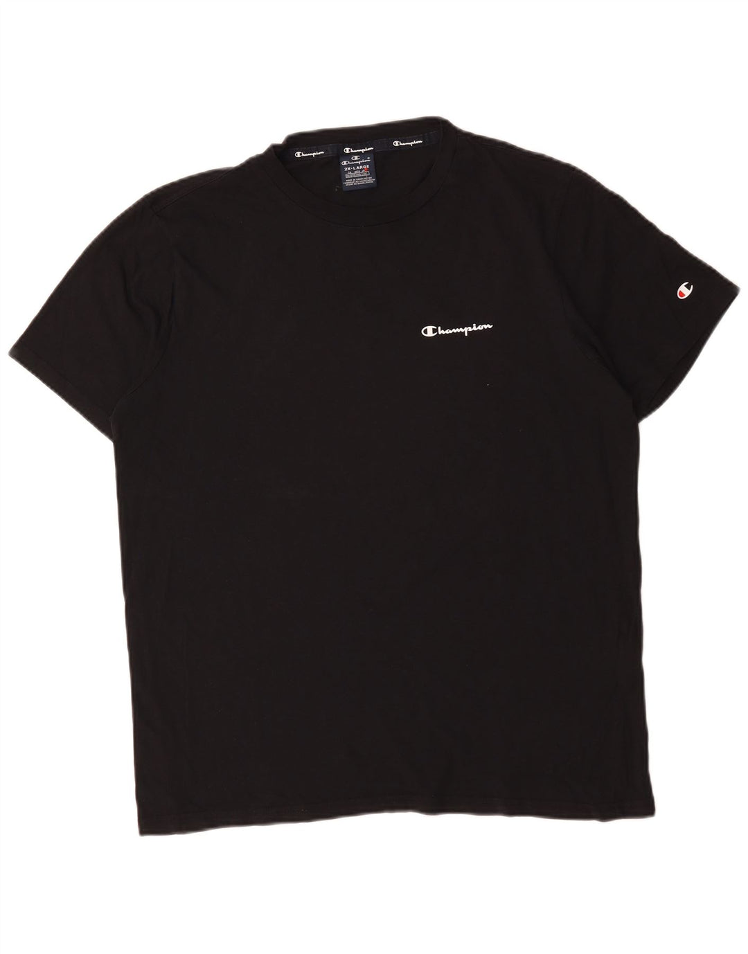 Camiseta masculina Champion Top 2XL preta
