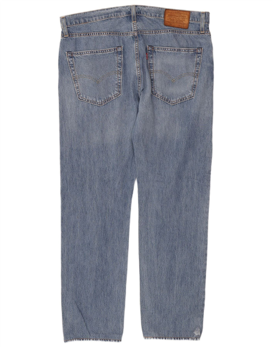 Levi's Masculino 502 Tapered Jeans W33 L32 Azul Algodão