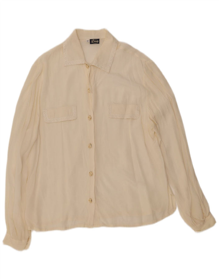 Blusa feminina LORENA IT 46 grande off white