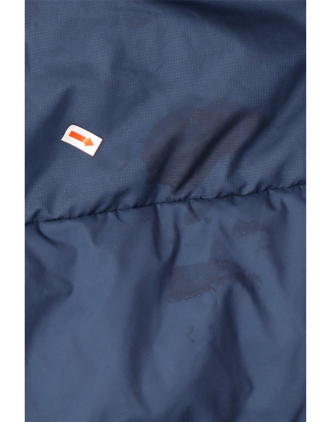 Jaqueta acolchoada masculina ADIDAS UK 42 XL azul marinho poliamida inverno