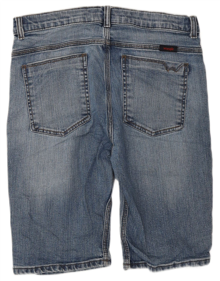 Shorts jeans feminino Wrangler W30 azul médio