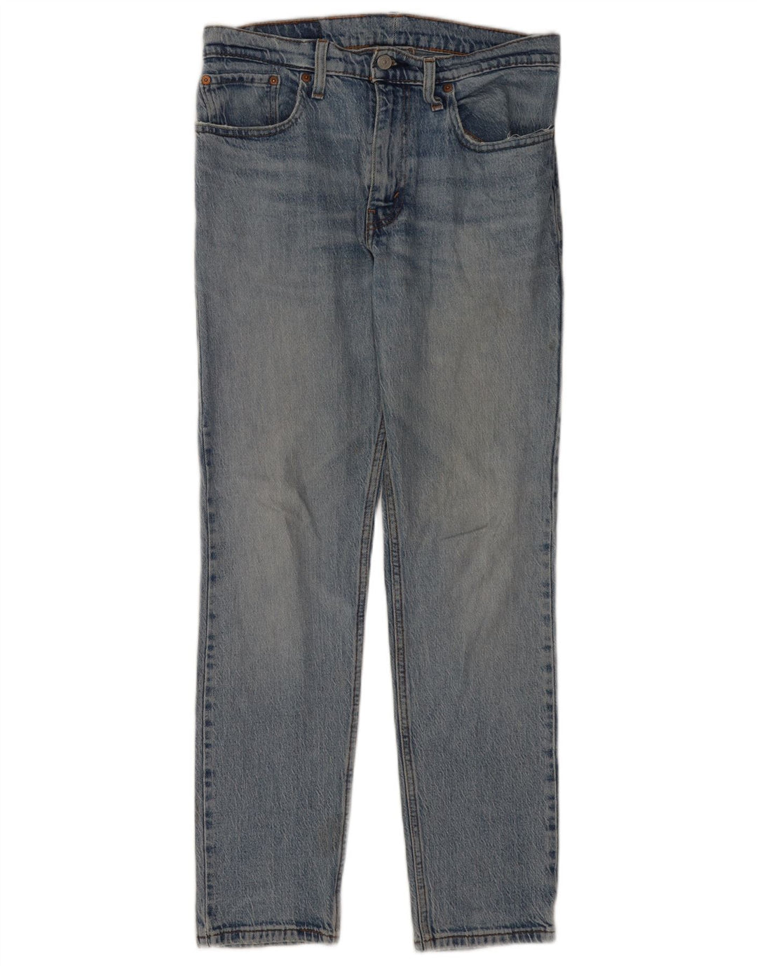 Levi's Masculino 502 Tapered Jeans W32 L32 Azul Algodão