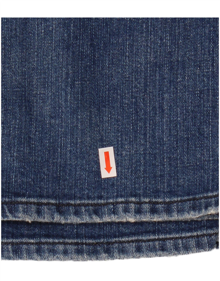 Diesel feminino Ronhy Straight Jeans W27 L32 azul algodão