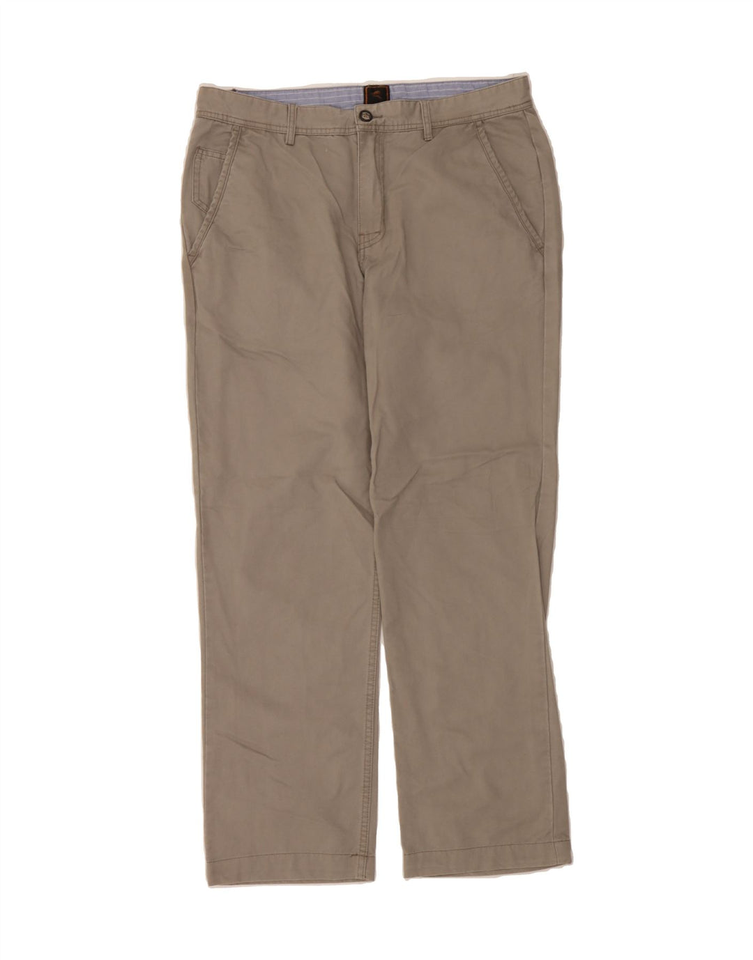KARTEL Mens Straight Chino Trousers W34 L30  Beige Cotton Vintage Kartel and Second-Hand Kartel from Messina Hembry 