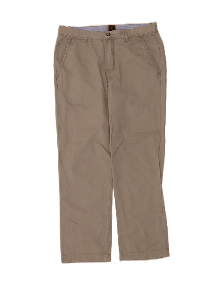 KARTEL Mens Straight Chino Trousers W34 L30  Beige Cotton Vintage Kartel and Second-Hand Kartel from Messina Hembry 