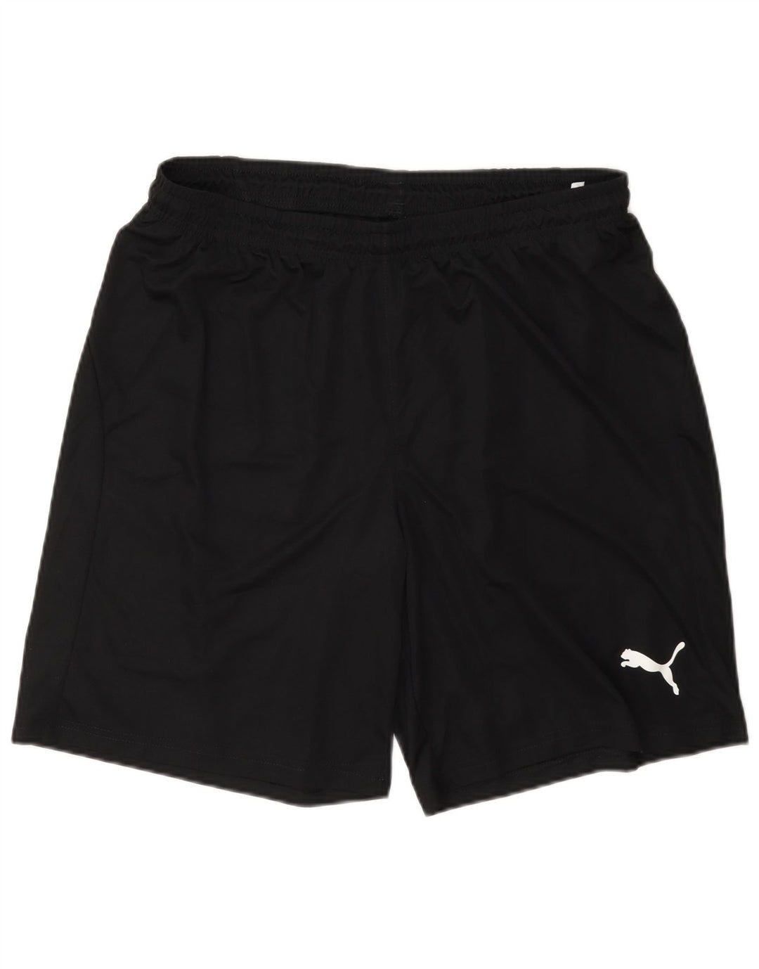 Shorts esportivos masculinos Puma grande poliéster preto