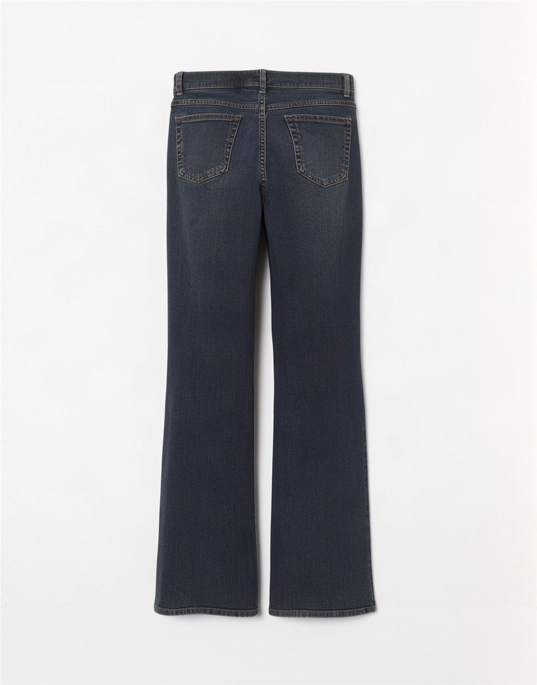 Calça jeans feminina Marks & Spencer Bootcut Reino Unido 16 grande W34 L31 azul algodão