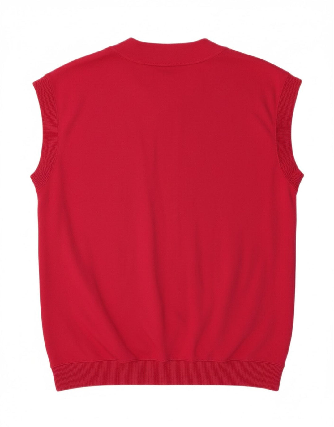 FILA Womens Sleeveless Cardigan Sweater IT 48 XL Pink Cotton Vintage Fila and Second-Hand Fila from Messina Hembry 