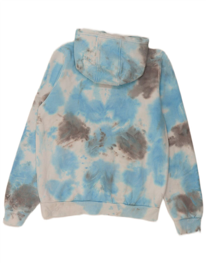 ELLESSE Suéter com capuz para meninos 13-14 anos azul tie-dye algodão