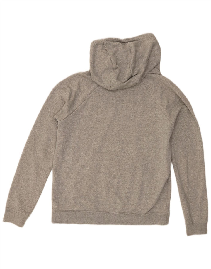 Nike Mens Hoodie Jumper Pequeno Algodão Cinza
