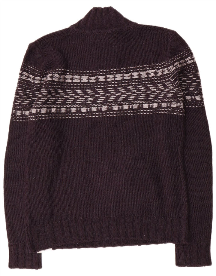 Suéter masculino Calvin Klein Jeans com gola com botão, azul marinho médio