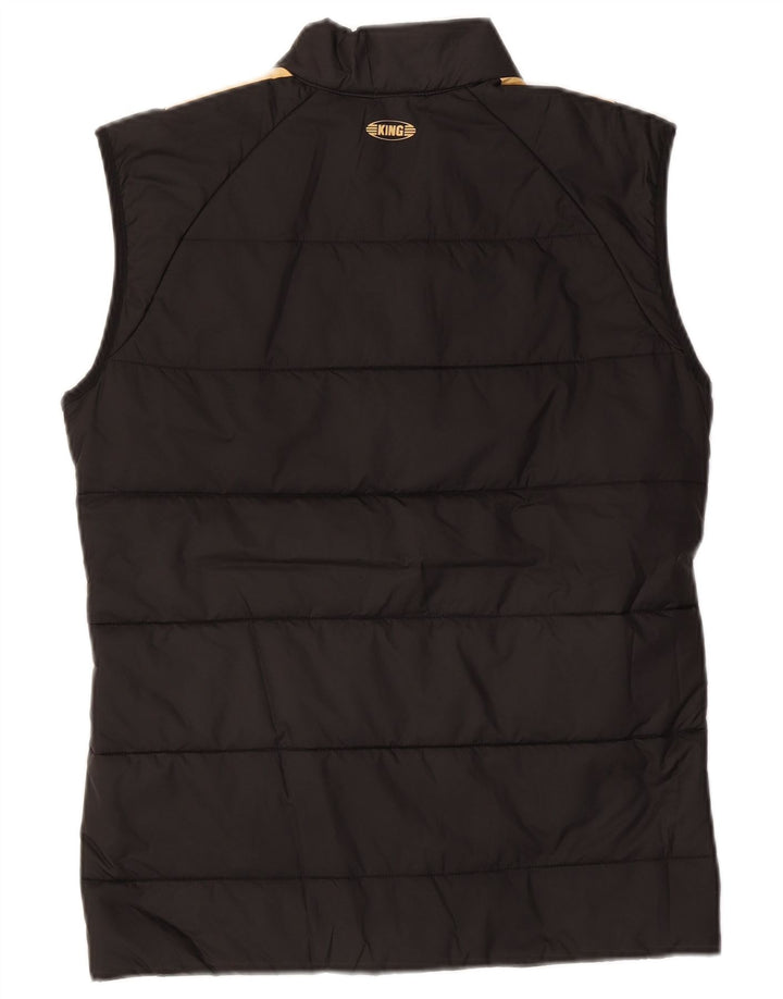 Colete acolchoado masculino Puma UK 36 pequeno poliéster preto