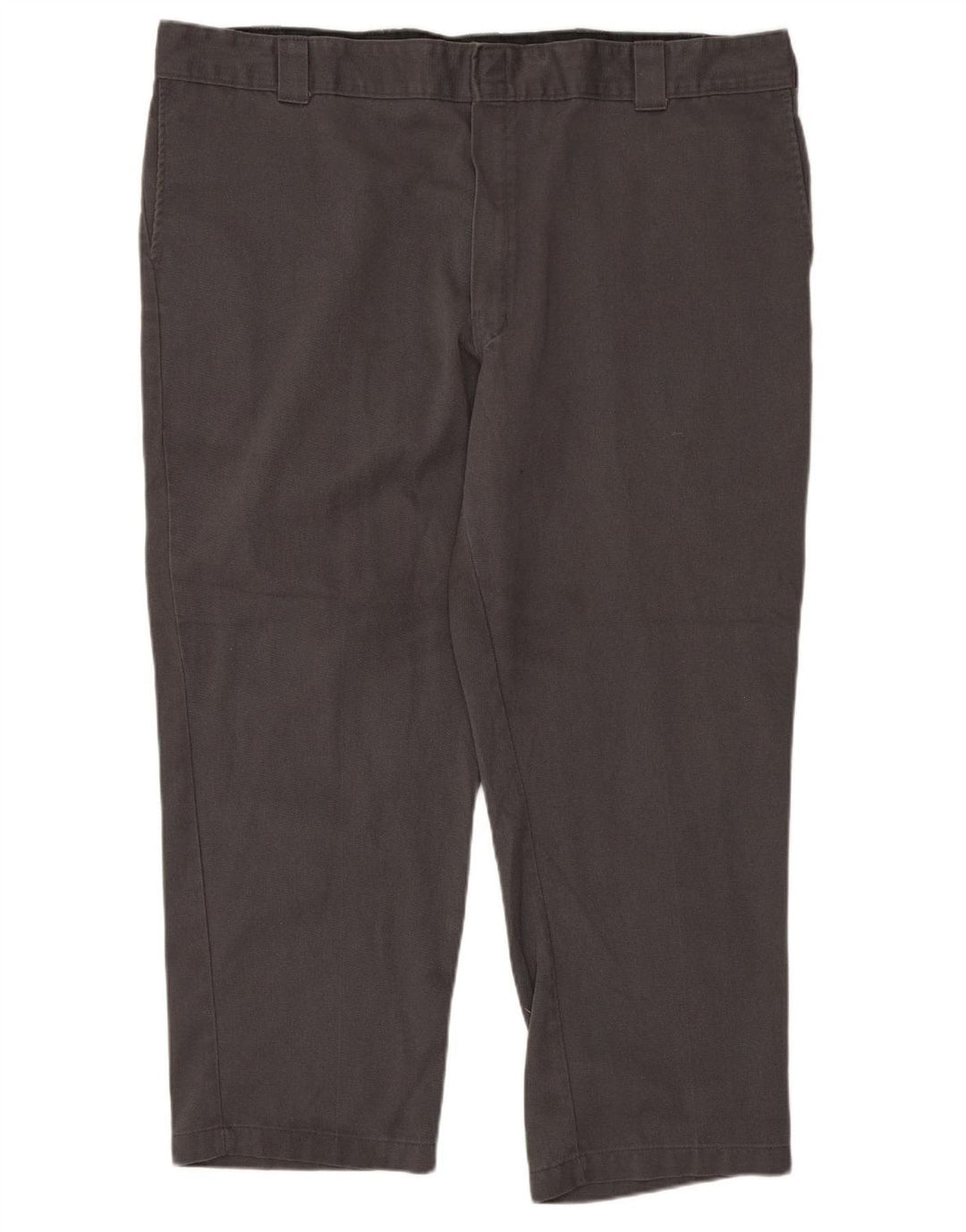 Calça chino reta masculina DICKIES W48 L27 poliéster cinza