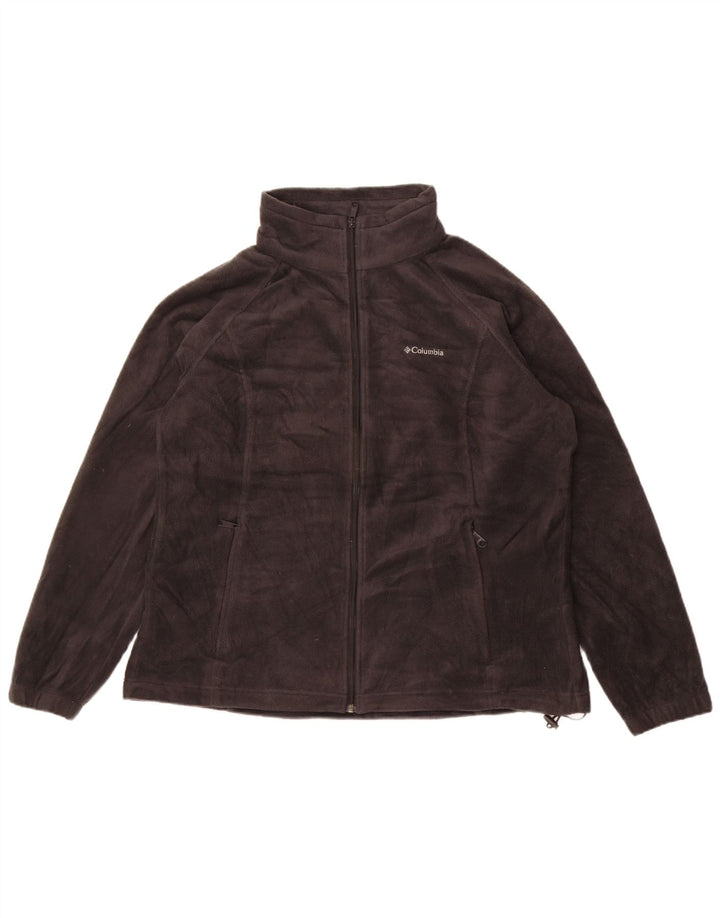 Jaqueta de lã feminina Columbia UK 18 XL cinza poliéster