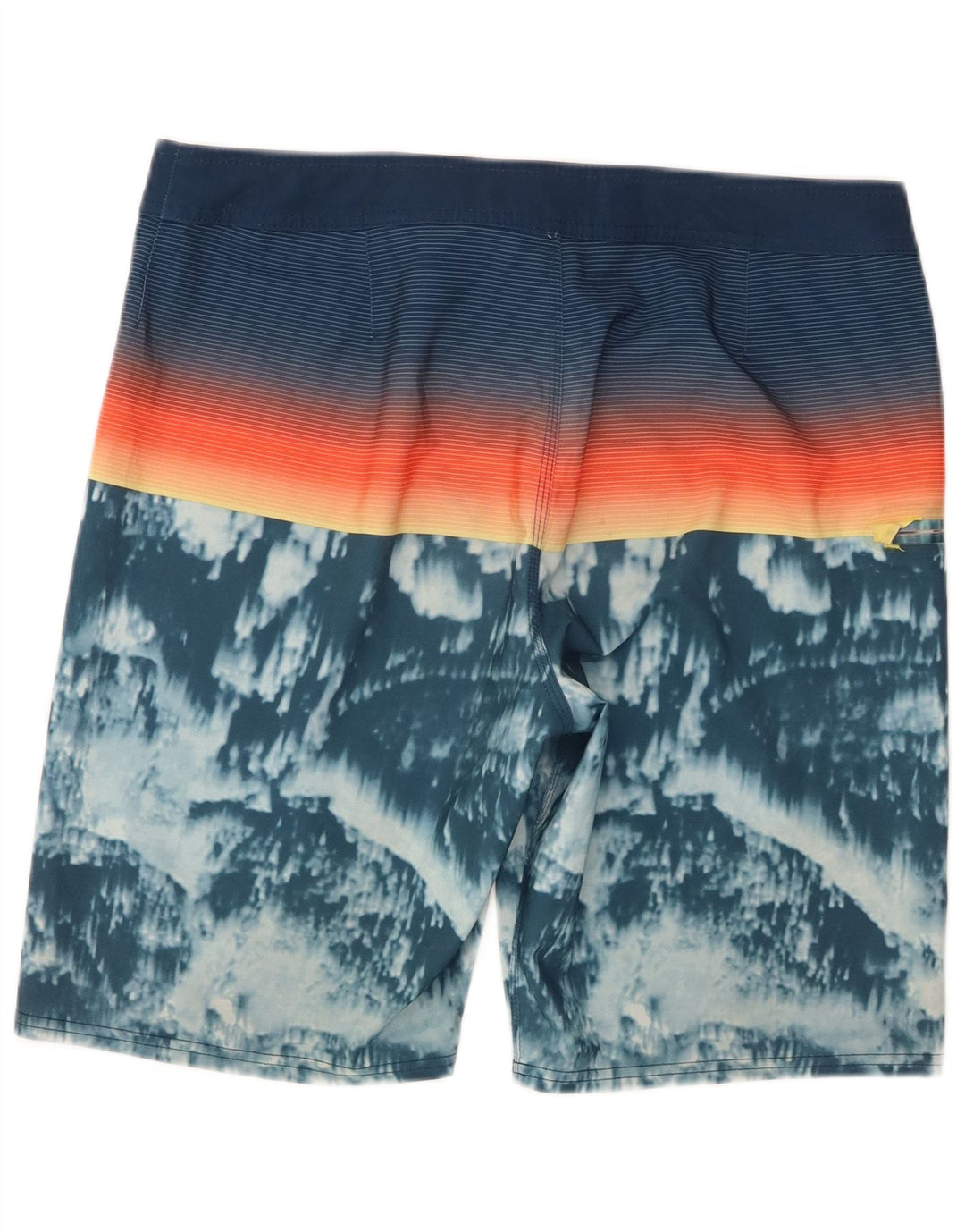 Shorts de natação masculino O'Neill médio azul colorblock poliéster