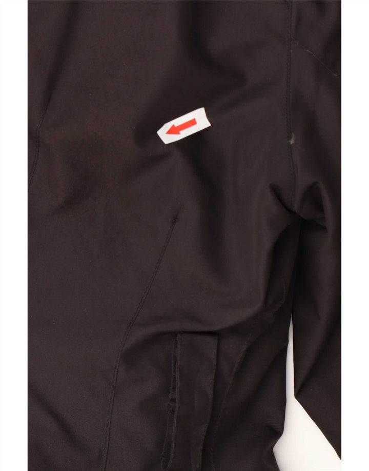 Jaqueta parka feminina com capuz Refrigue UK 12 poliéster cinza médio