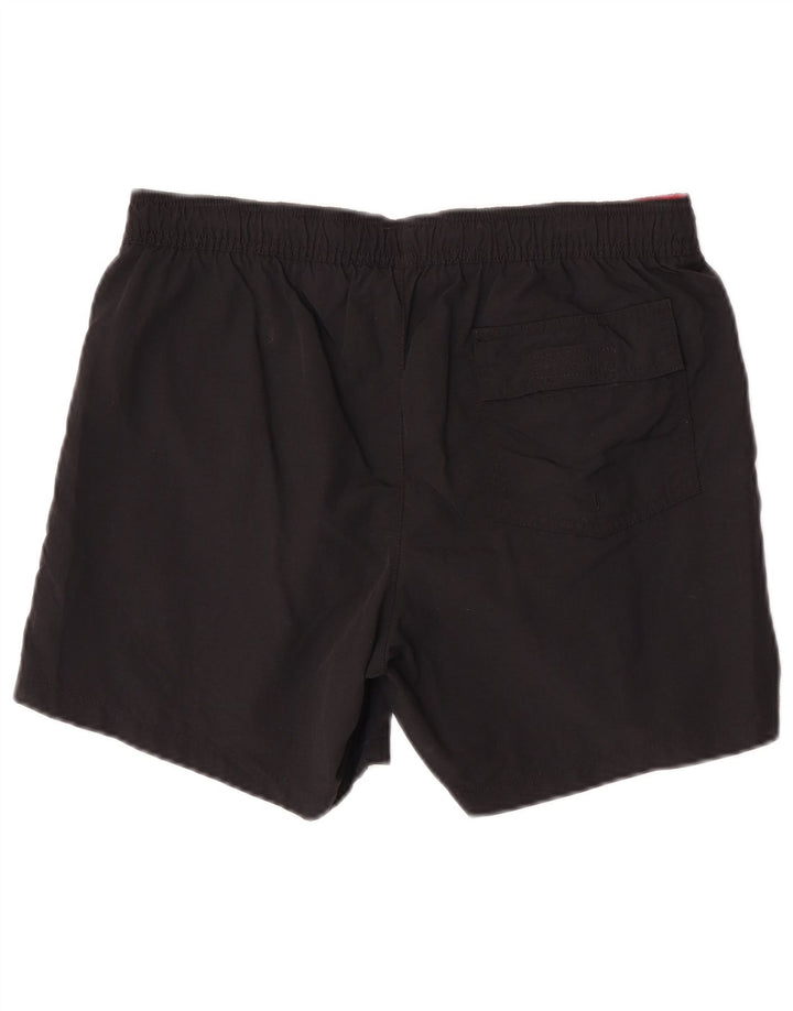 Shorts de natação masculino Champion Graphic médio preto poliamida