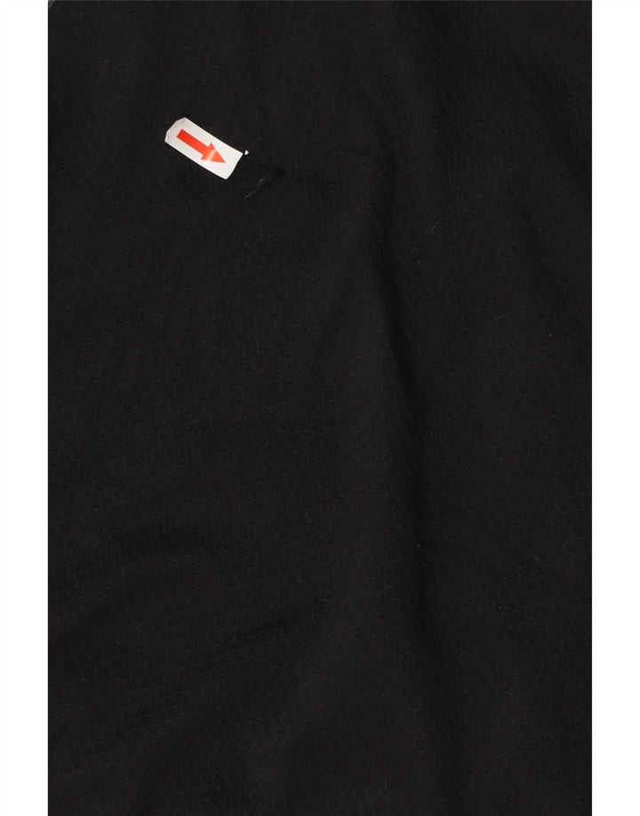 FILA Mens Treino Top Jaqueta Grande Poliéster Colorblock Preto