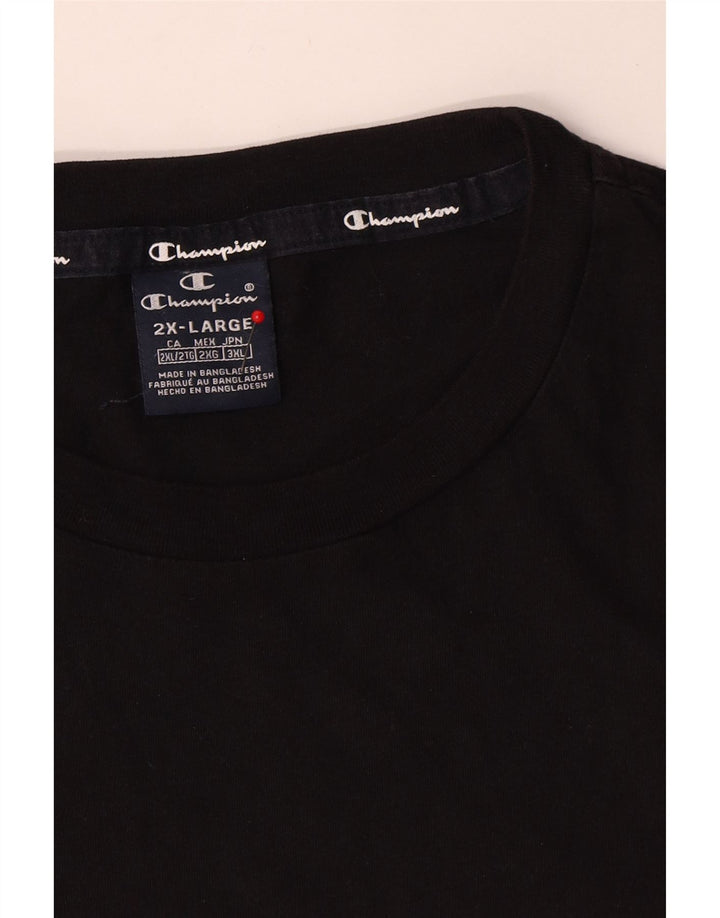 Camiseta masculina Champion Top 2XL preta