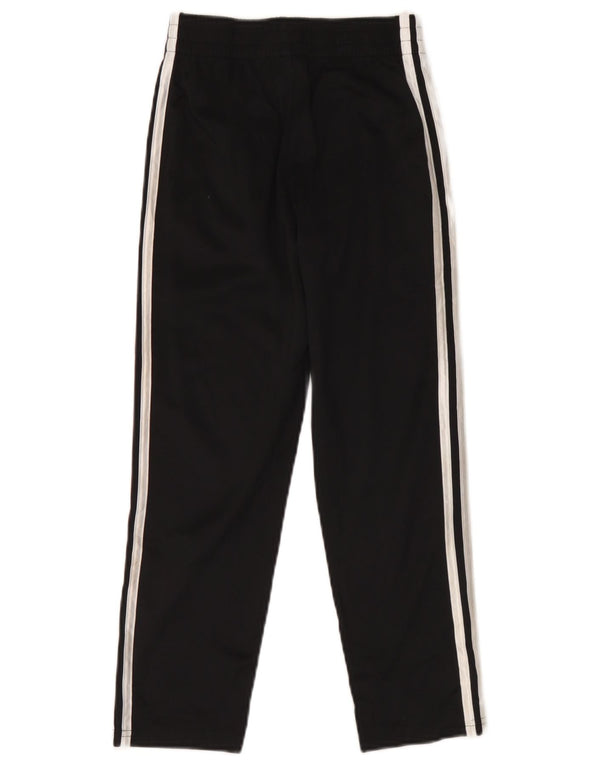 Calças de treino Adidas meninos 7-8 anos preto poliéster