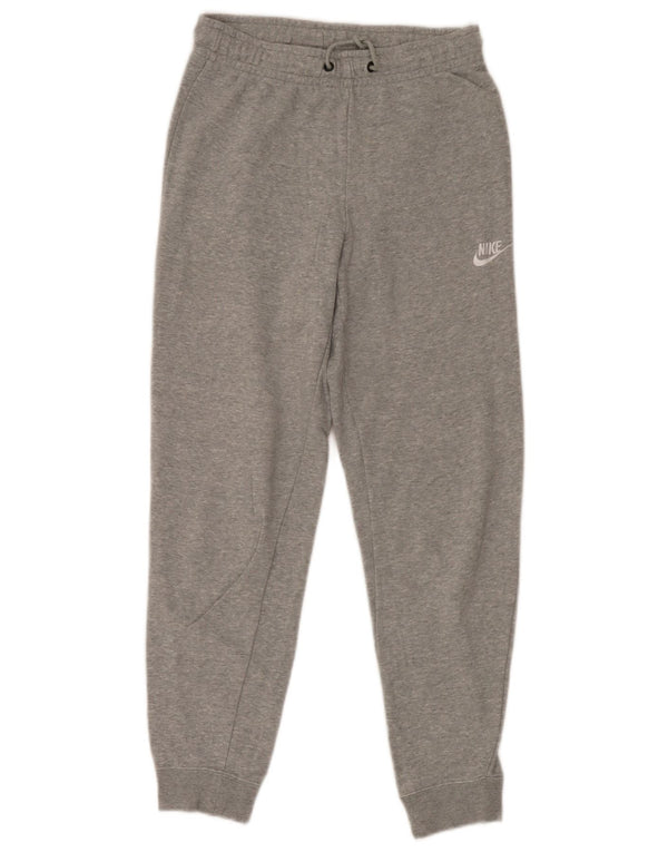 Nike Mens Tracksuit Trousers Joggers Small Grey Flecked Cotton