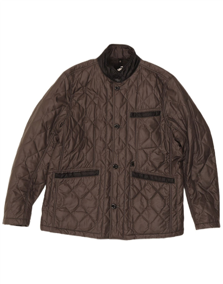 Jaqueta acolchoada masculina G-Star UK 44 2XL cinza poliamida