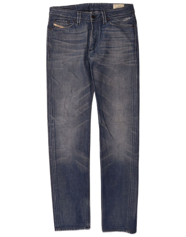 Diesel Masculino Keever Tapered Jeans W31 L34 Azul Algodão