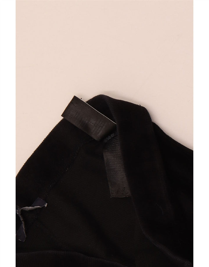 Leggings femininos Marks & Spencer Reino Unido 10 pequeno algodão preto