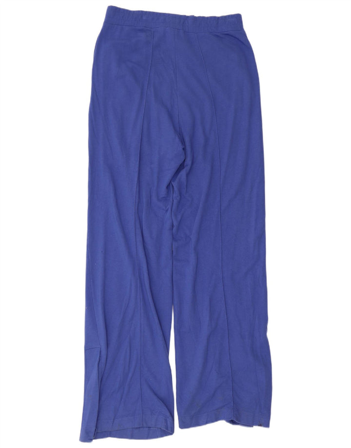 Calça de treino feminina suada Betty UK14 poliéster azul médio