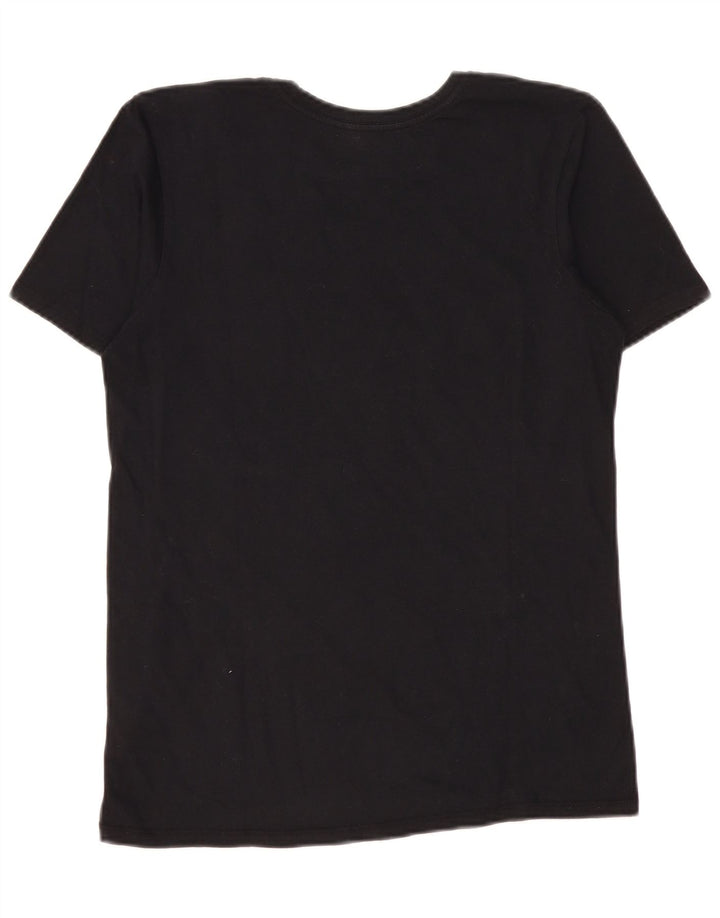 Camiseta Nike masculina gráfica top pequeno preto