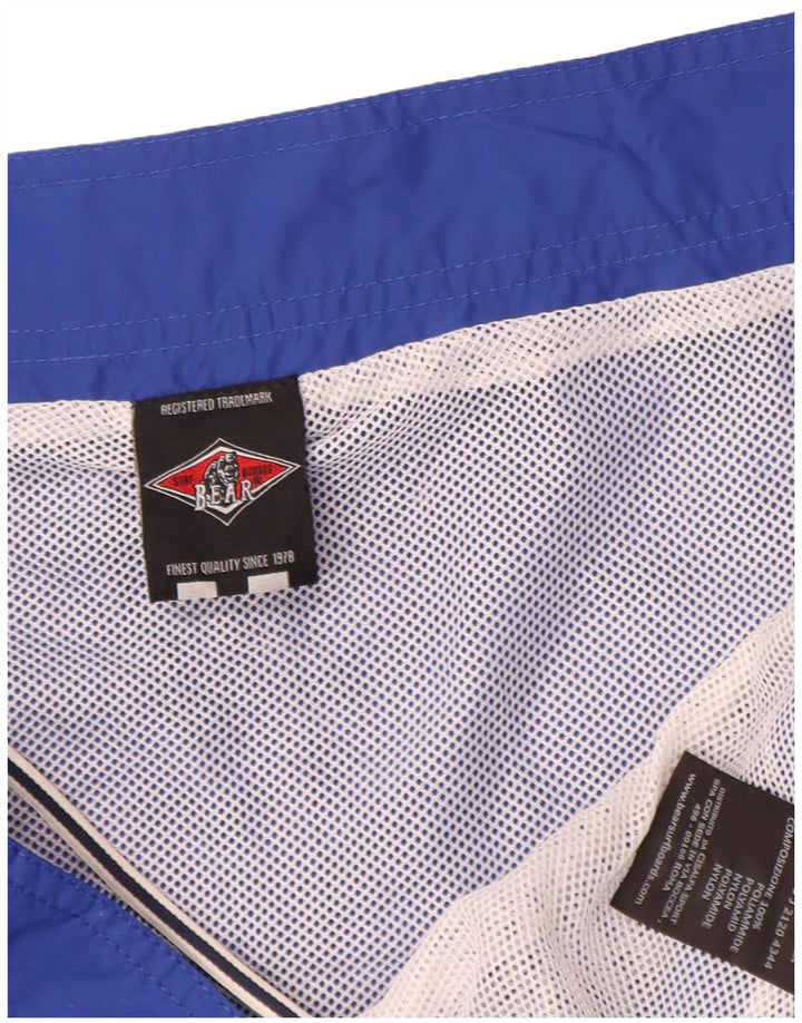 Shorts de natação masculino Bear XL azul poliamida