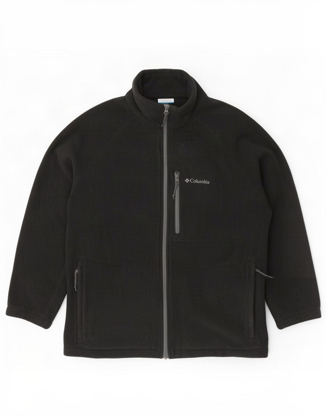 Jaqueta de lã masculina Columbia UK 40 grande poliéster preto